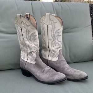 Vintage Dan Post Exotic Cowboy Boots 8 1/2 D